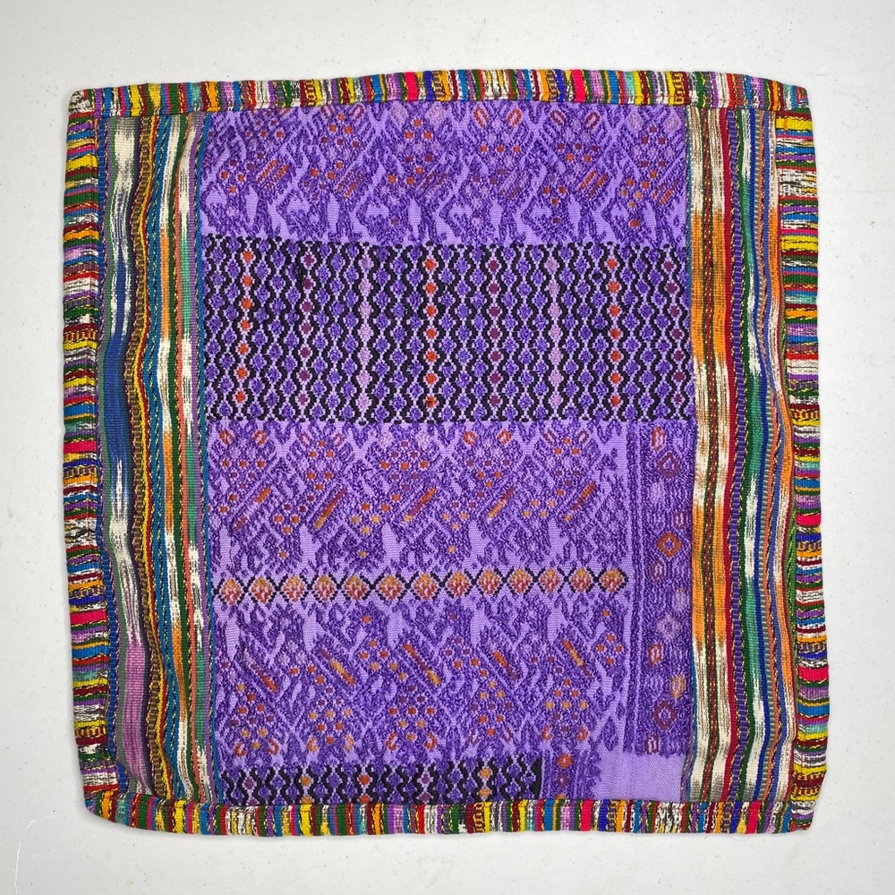Mayan Purple Cushion Cover